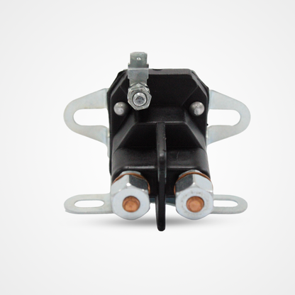 Top mounting view of 12V solenoid switch fits John Deere 691656