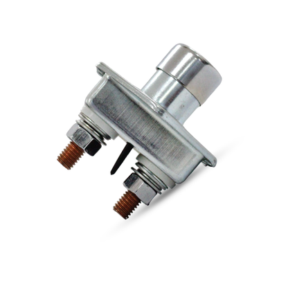 Diagonal view of 181679M1 starter switch with visible wiring posts for Massey Ferguson tractors