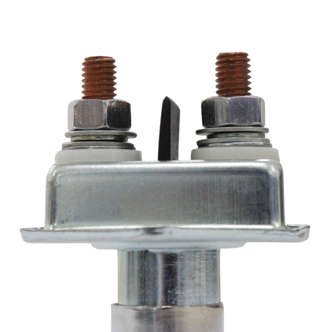 Closeup of rear terminals on 181679M1 Massey Ferguson starter switch