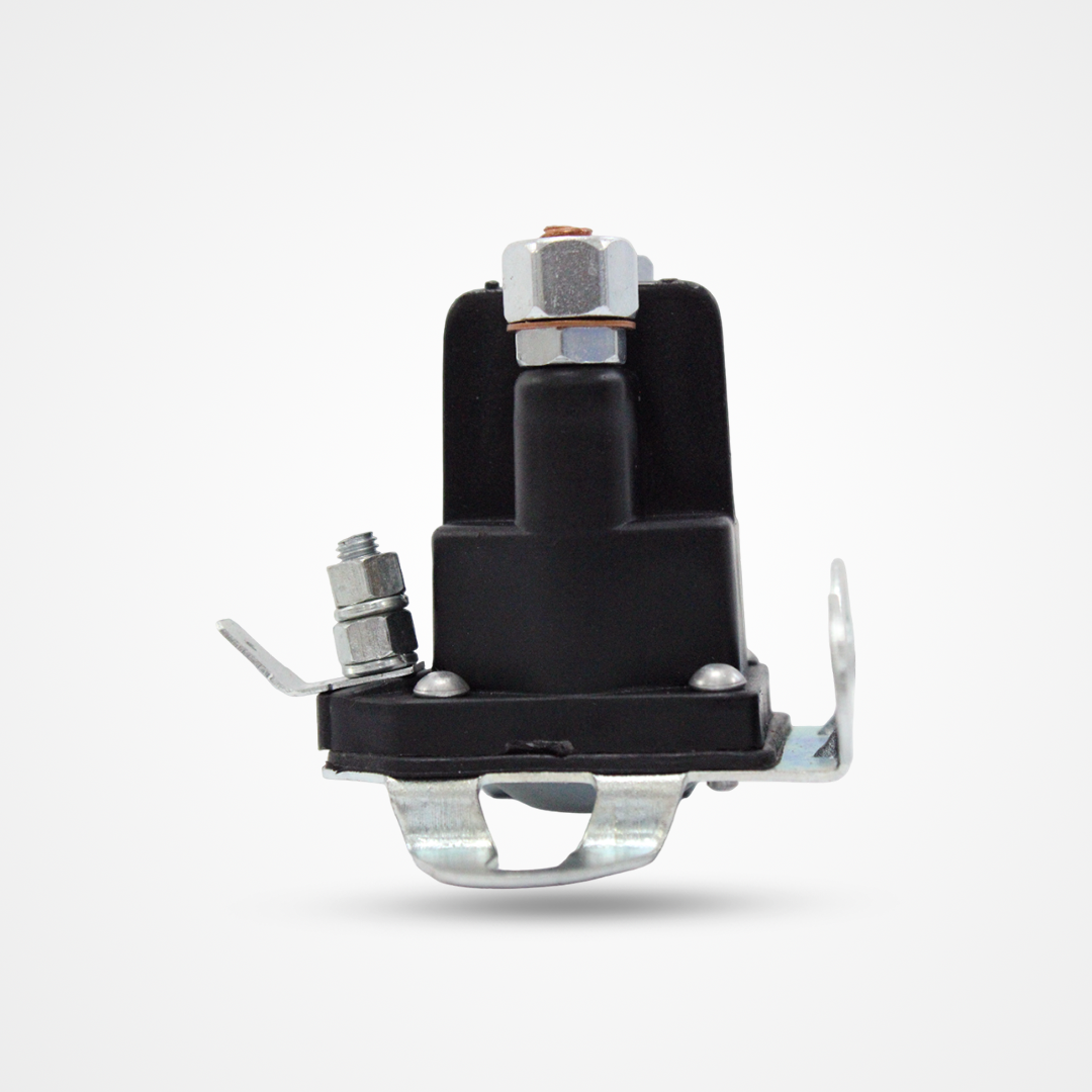 12V starter solenoid front view for John Deere AM103290, 48035A, 691656