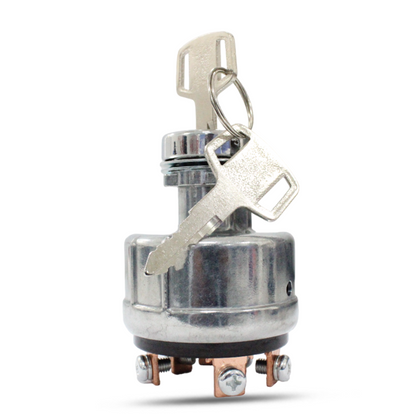 Front view of 08086-10000 ignition switch for John Deere 650, 750, 850 tractors