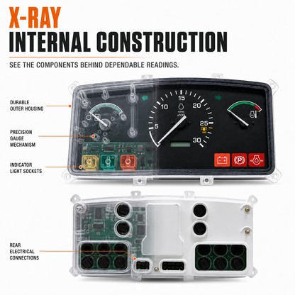 Gauge Cluster fits John Deere 4400 4410 4500 4600 4300 AM122798