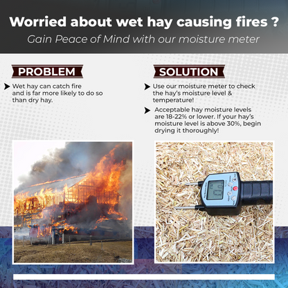 How to calibrate and operate the TrueMoist hay moisture meter