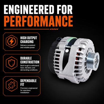 12V 160A  Alternator fits GMC Sierra 1500 Yukon 15093928 15857608