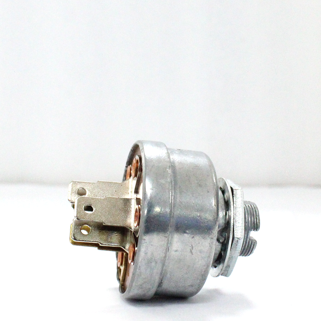 Connector side of AM103286 ignition switch for John Deere lawn and garden tractors