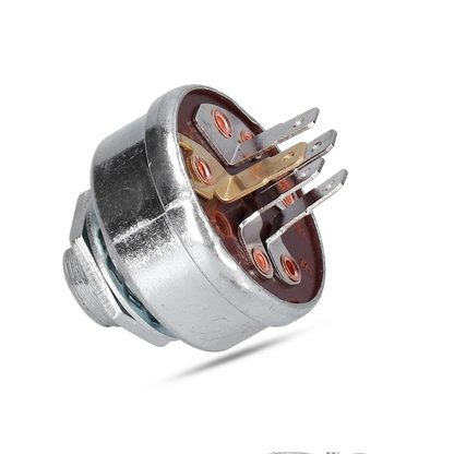  Key with lock cylinder for starter ignition switch used in John Deere 314 and 317 mowers