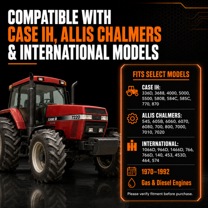 12V 72A Lichtmaschine passend für Allis Chalmers 7000 7010, FORD 296C (1985-1992)