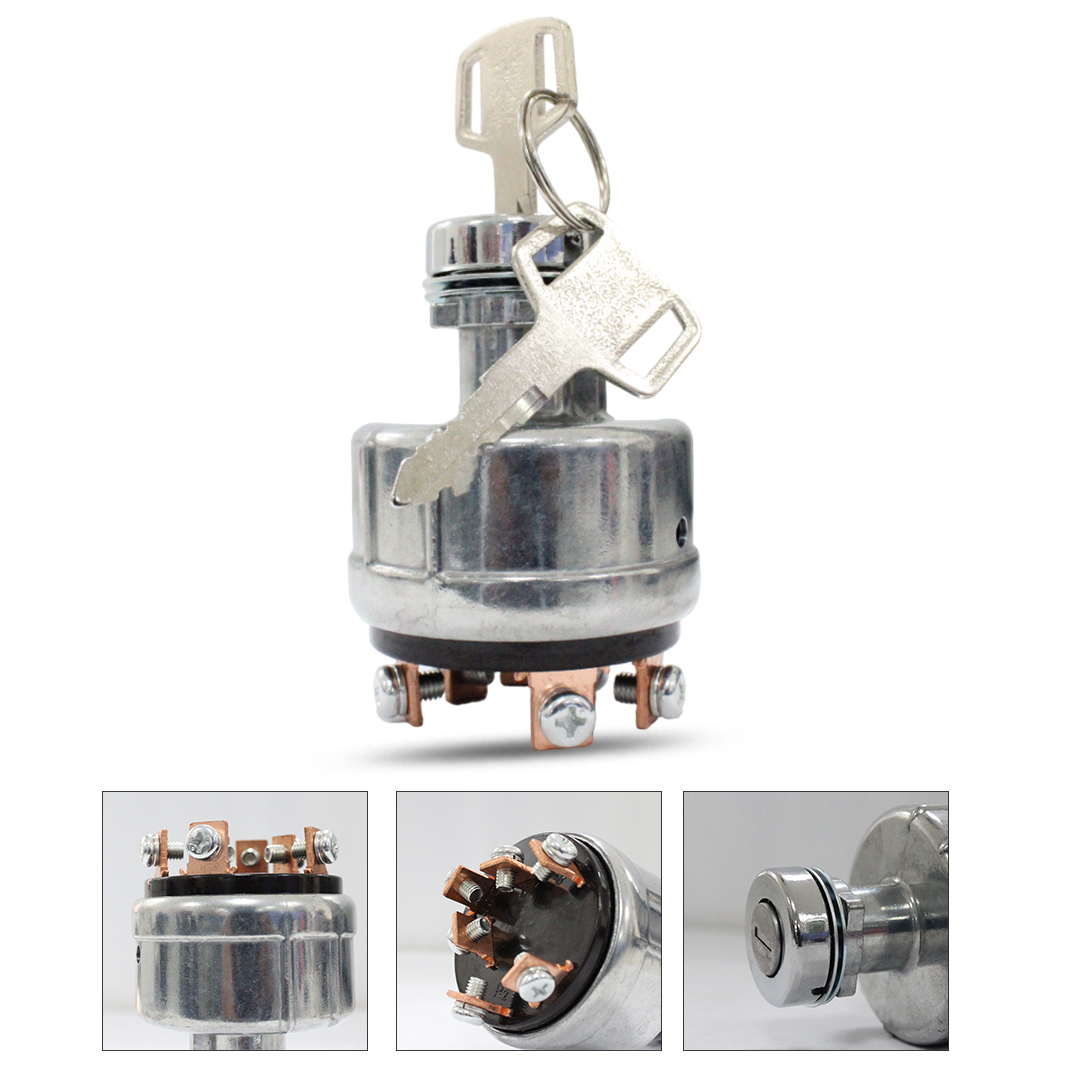 Ignition key included with John Deere 08086-10000 replacement switch