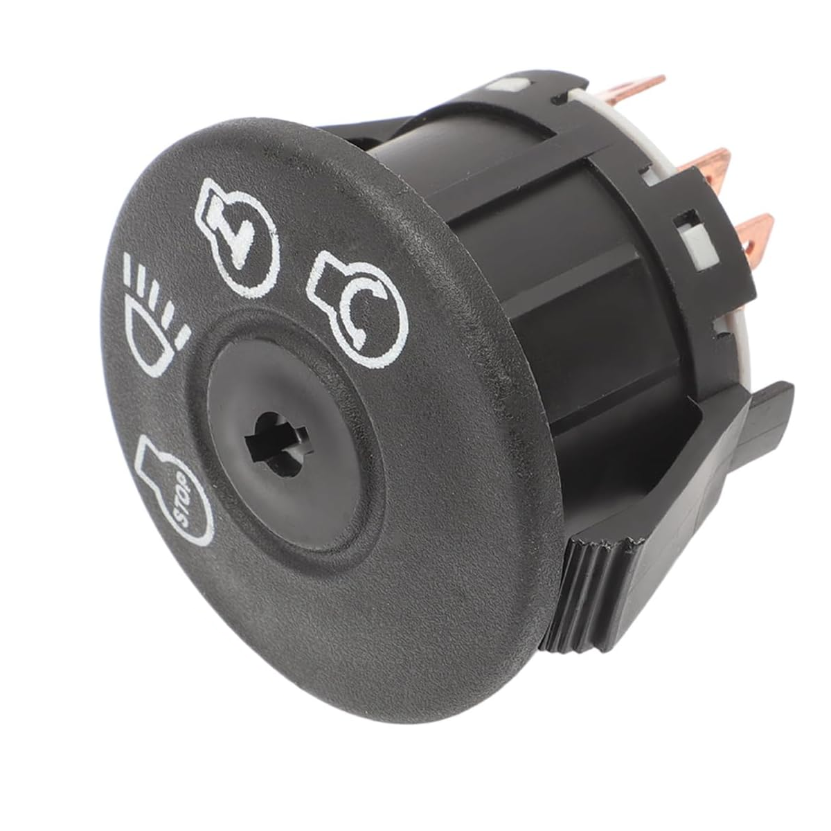 Ignition switch 532175566 top symbols showing start, stop, and accessory positions