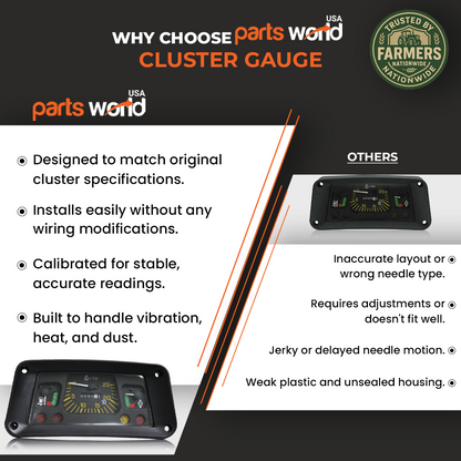 Gauge Cluster fits Ford 2610 2810 230A 340 3610 E5NN10849DA