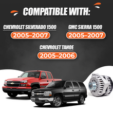 12V 145A Alternator fits GMC Chevy Silverado 1500 (2005-2006) 8302N-6G1