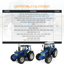 Cluster Gauge fits Ford 655A 6600 6610 6810 7600 E5NN10849BA