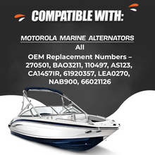 12V 70A Universal Marine Alternator fits Various Boats, Prestolite