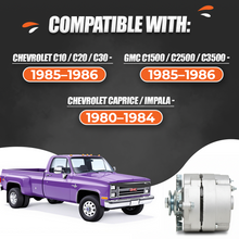 12V 63A Alternator fits 7127-12N CASE 1500 1800 Cruz Crane (1976-1978)