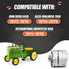 12V 72A Alternator fits Allis Chalmers 7000 7010, FORD 296C (1985-1992)