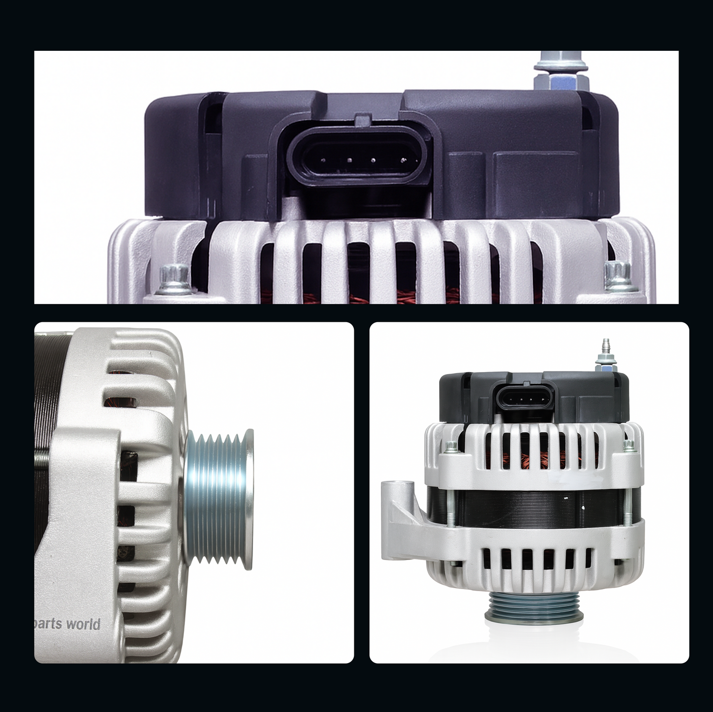 12V 145A Alternator fits GMC Sierra Chevrolet Silverado 1500 8237N