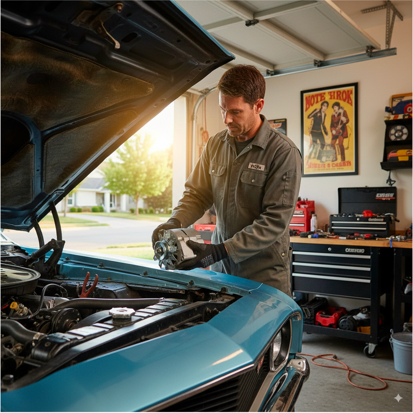 12V 63A Alternator fits CASE 453, 615, 715 (1973-1976) Buick, GMC