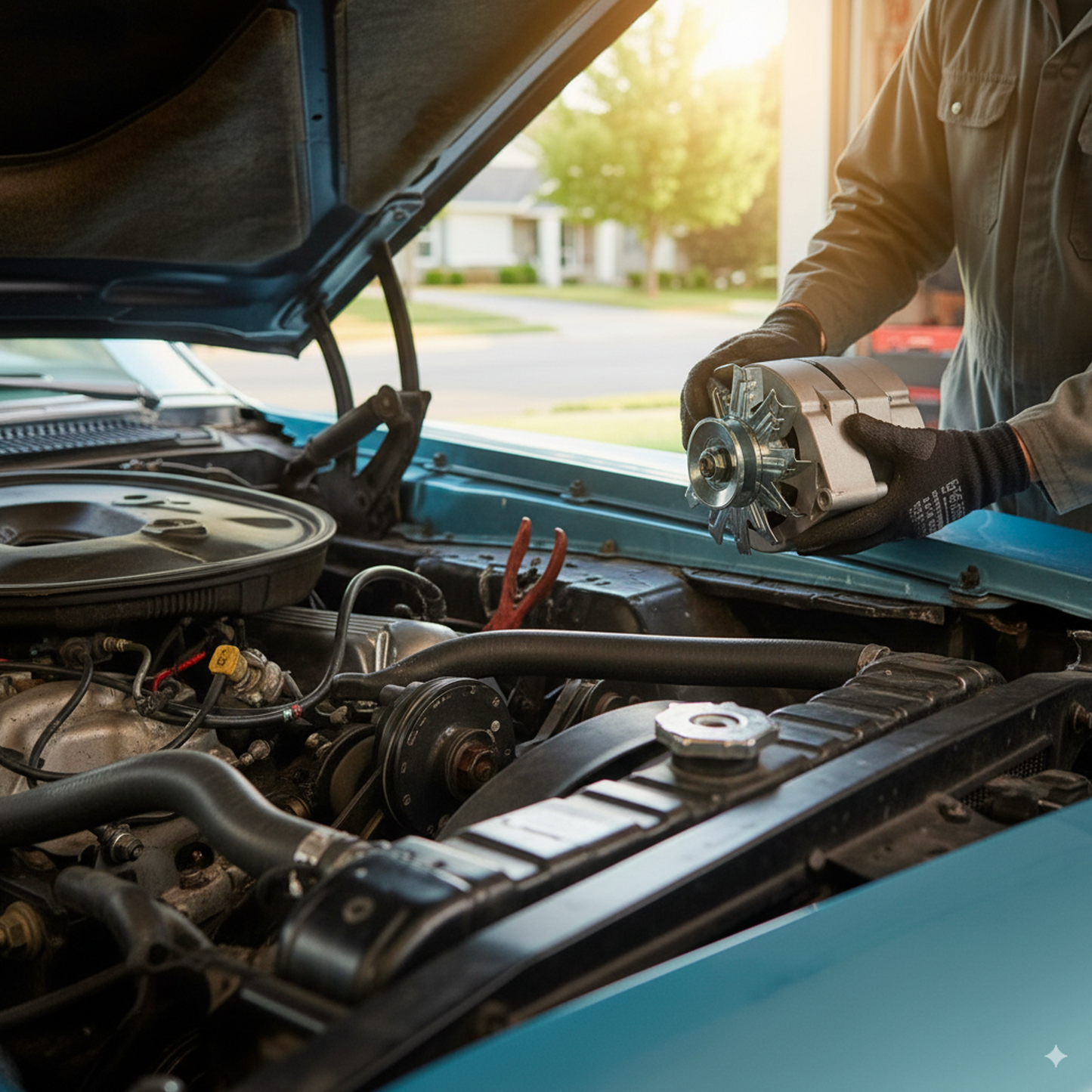 12V 63A Alternator fits CASE 453, 615, 715 (1973-1976) Buick, GMC