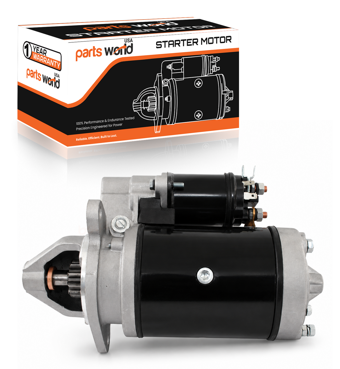 12V 2,2kW Anlassermotor passend für Massey Ferguson MF-135 MF-150 MF165