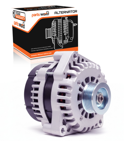 12V 145A Alternator fits GMC Yukon XL Chevrolet Tahoe Silverado 1500