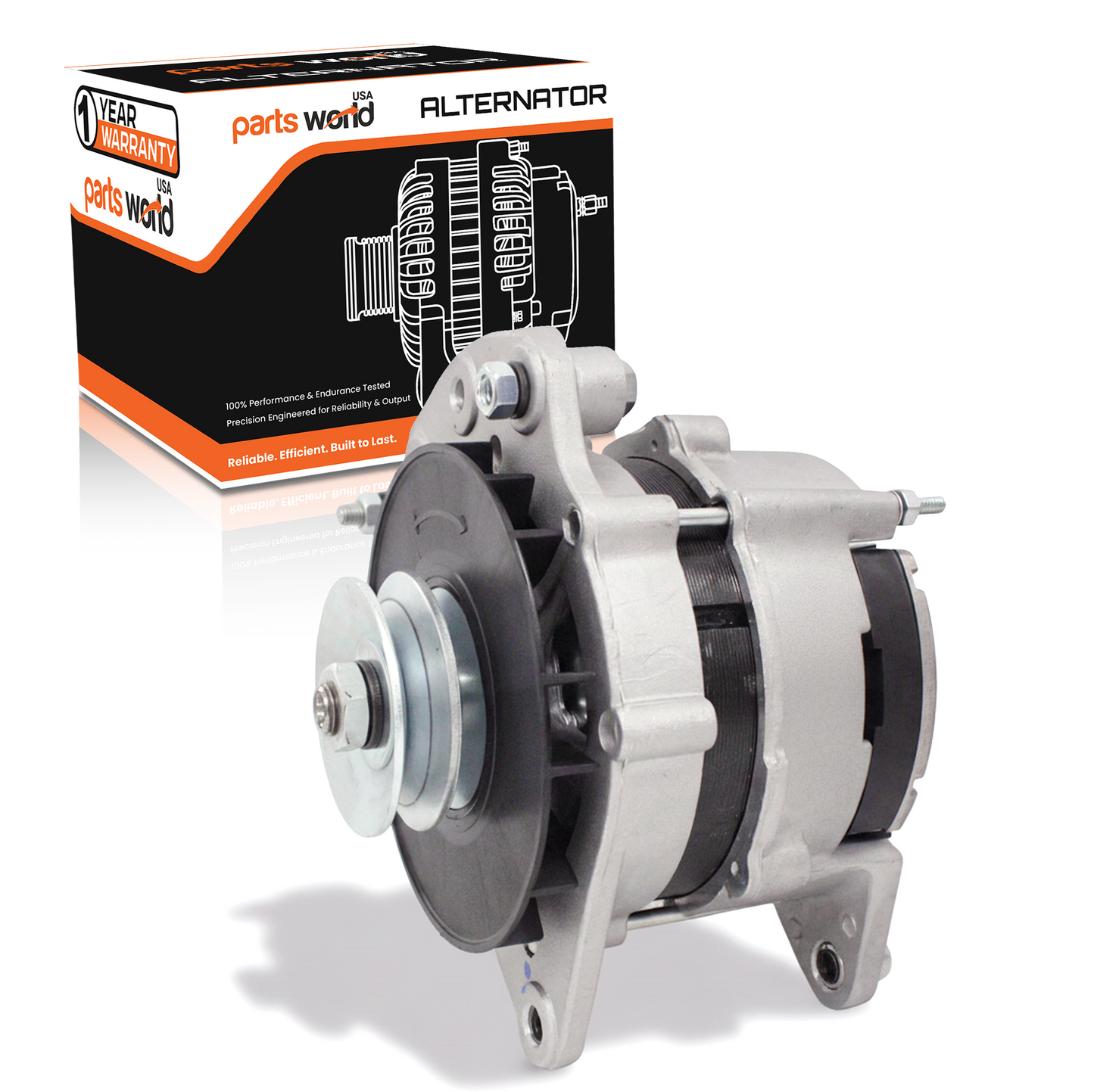 12V 70A Universal Marine Alternator fits Various Boats, Prestolite