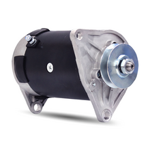 12V 25A starter generator for Club Car DS and Carryall golf carts – angled front view