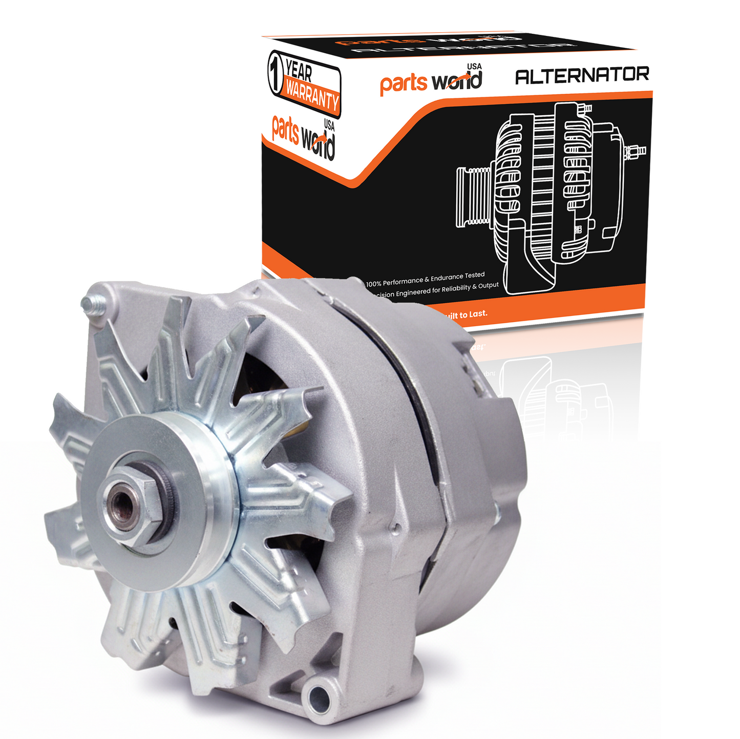 12V 63A Alternator fits 7127-12N CASE 1500 1800 Cruz Crane (1976-1978)