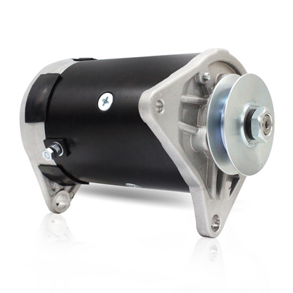 12V 23A starter generator angled view for EZ-GO Pre-Medalist and TXT golf carts
