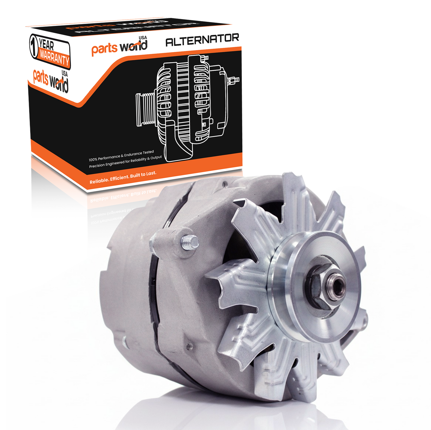 12V 105A Alternator fits Chevy GMC ADR 0151, 7127 SEN, 7127-SEN-100A1G