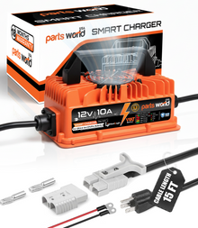 LithiumLogic™ 12V (Max 14.6V) 10A battery charger with SB50 plug