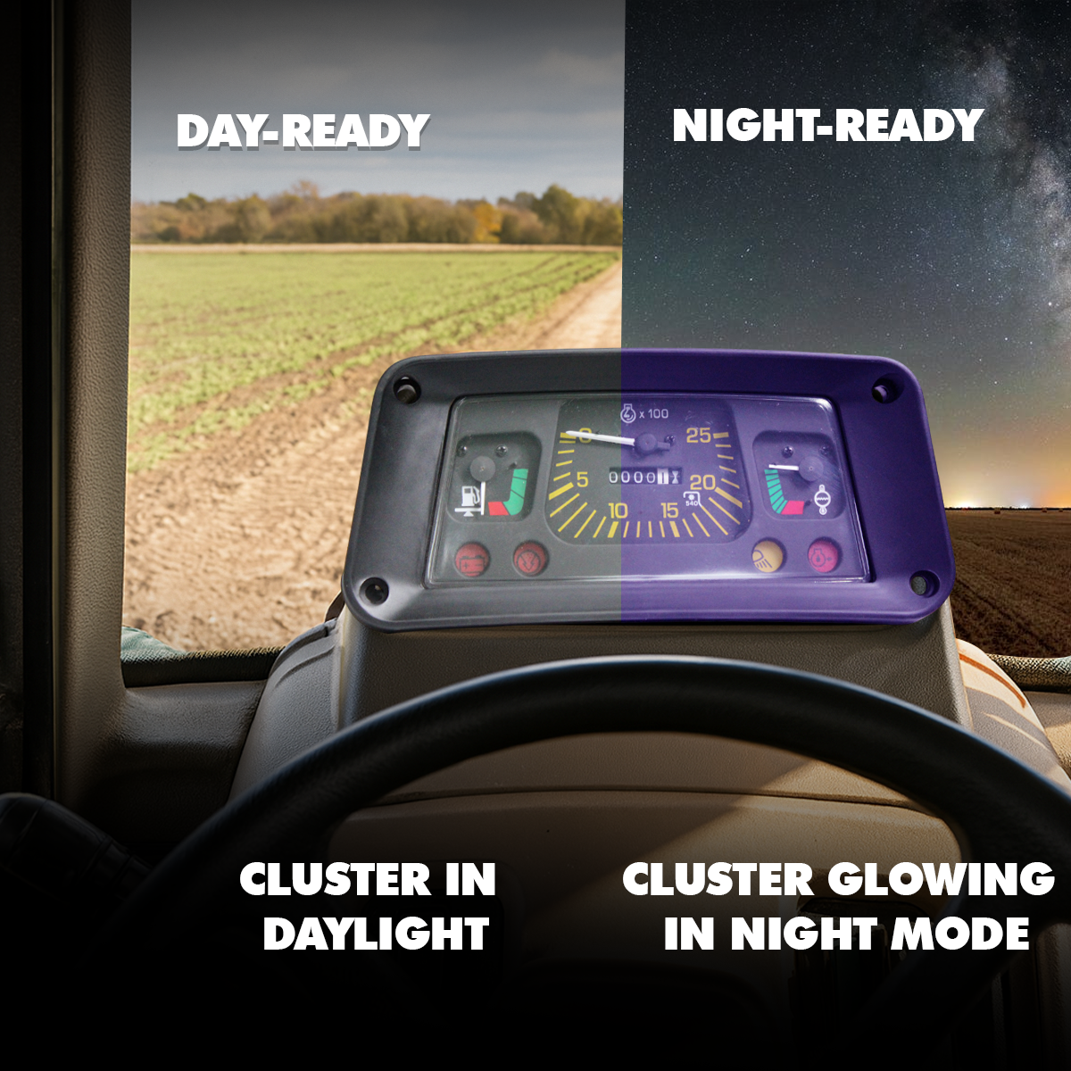 Gauge Cluster fits Ford 2610 2810 230A 340 3610 E5NN10849DA