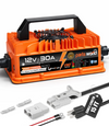 LithiumLogic™ 12V (Max 14.6V) 30A battery charger with SB50 plug