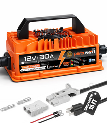 LithiumLogic™ 12V (Max 14.6V) 30A battery charger with SB50 plug