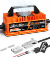 LithiumLogic™ 12V (Max 14.6V) 15A battery charger with SB50 plug