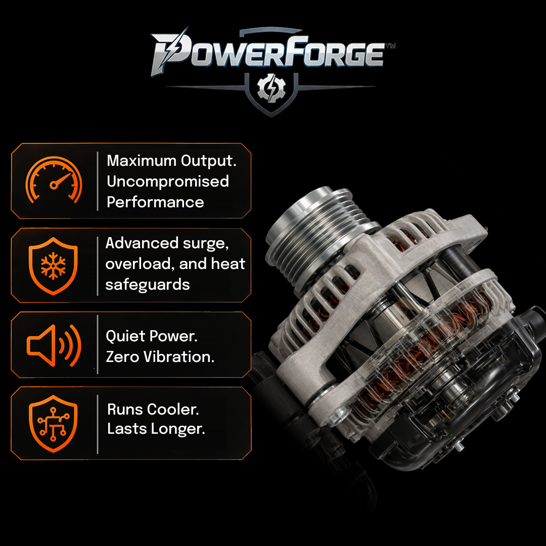 PowerForge™ | Bearing System & Pulley Drive