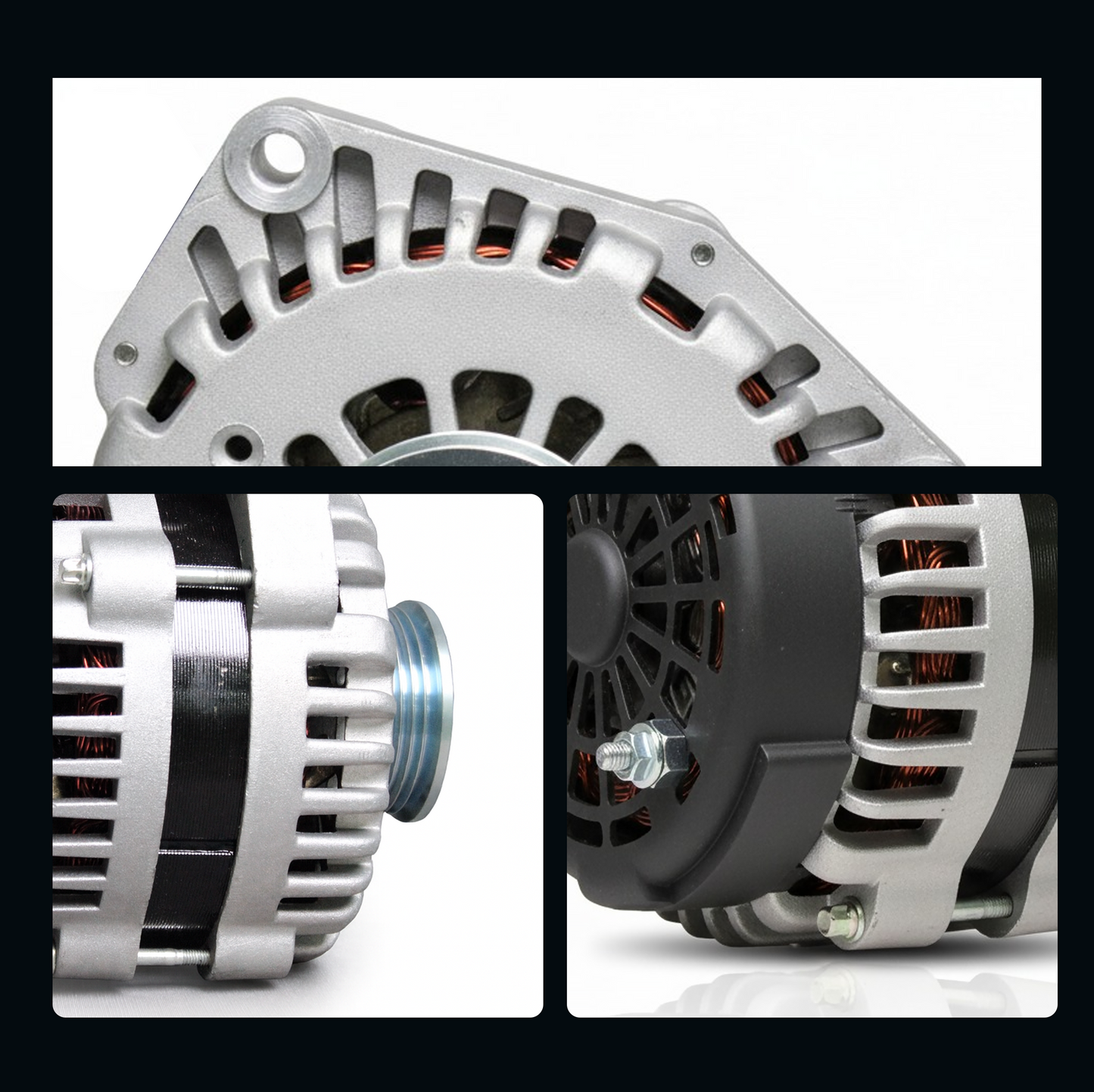 12V 145A Alternator fits GMC Yukon XL Chevrolet Tahoe Silverado 1500