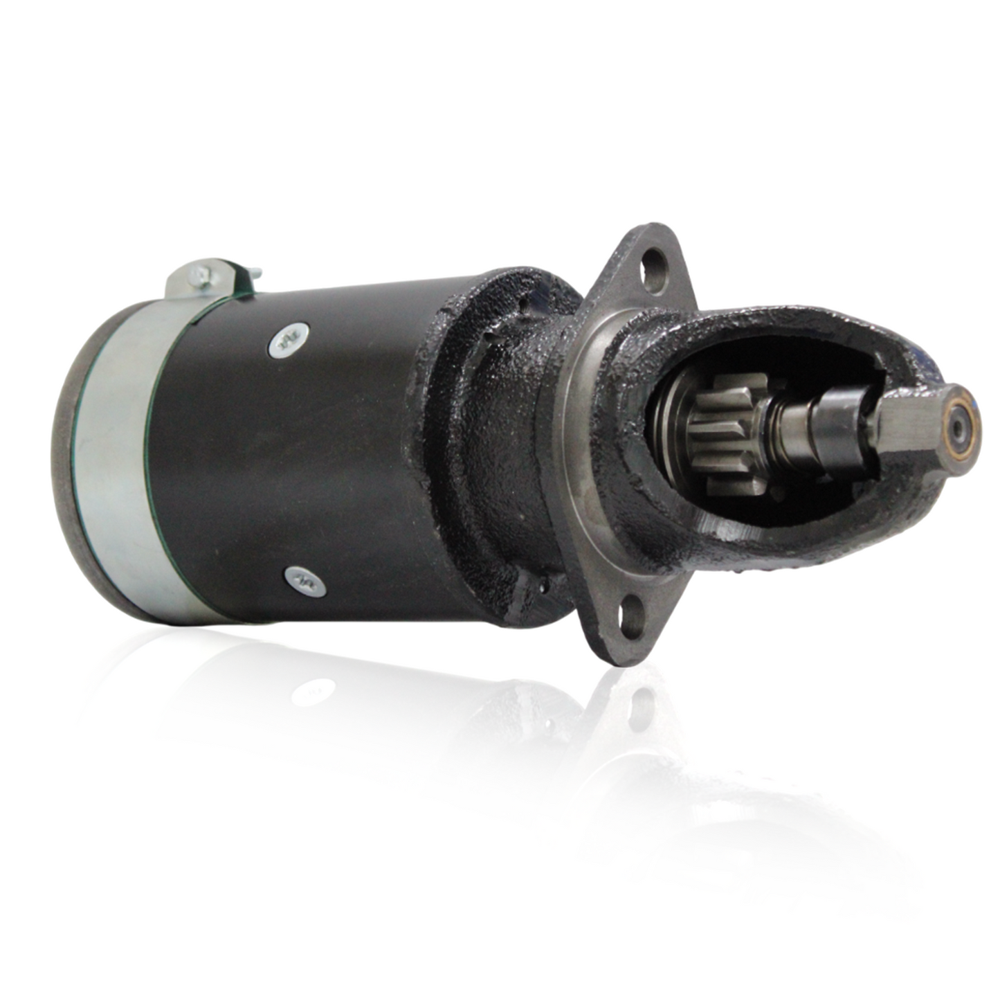  Top angle of 12V starter motor compatible with International Farmall tractors
