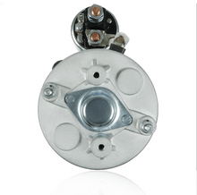 Mounting end view of 12V starter motor compatible with Ford 575E and New Holland 3430
