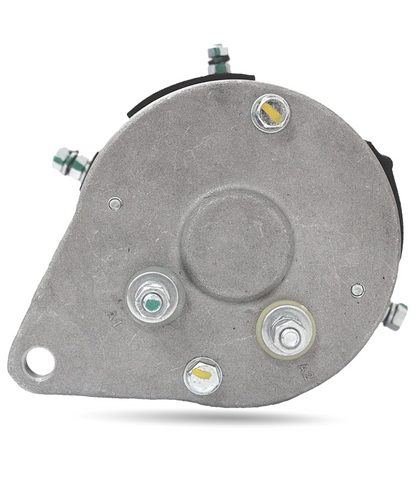 Starter generator terminal connection and back housing view for EZ-GO golf carts