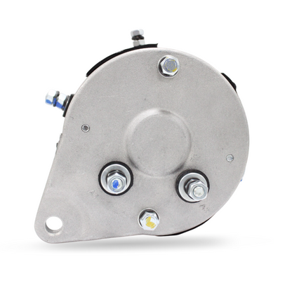  Rear terminal view of 12V starter generator for Club Car Precedent with electrical connectors