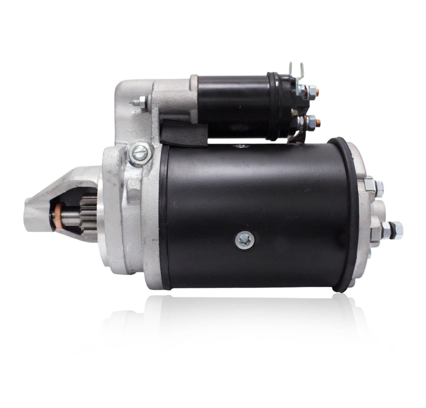  Retail box packaging for 12V starter motor compatible with Massey Ferguson models
