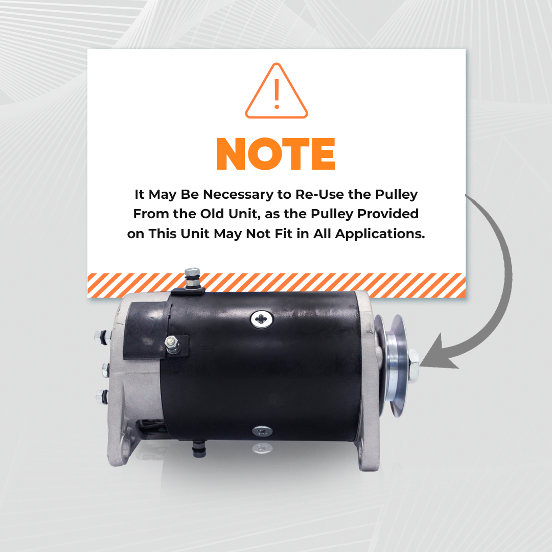 12V 23A Starter Generator fits EZ-GO GXT Medalist MG2 TXT (1980-2008)