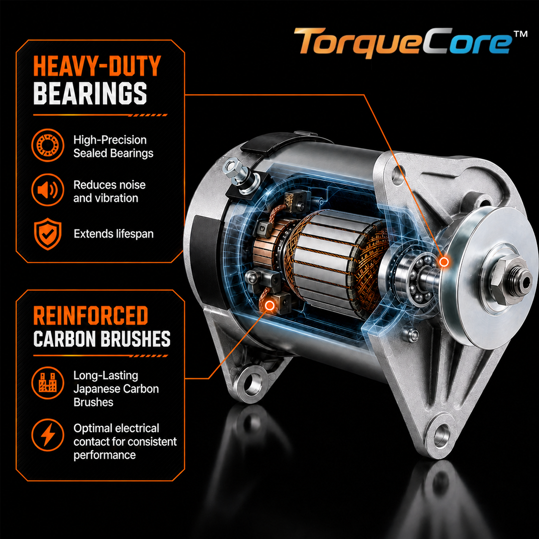 Heavy-Duty Bearings | Reinforced Carbon Brushes