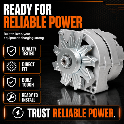 12V 72A Lichtmaschine passend für Allis Chalmers 7000 7010, FORD 296C (1985-1992)