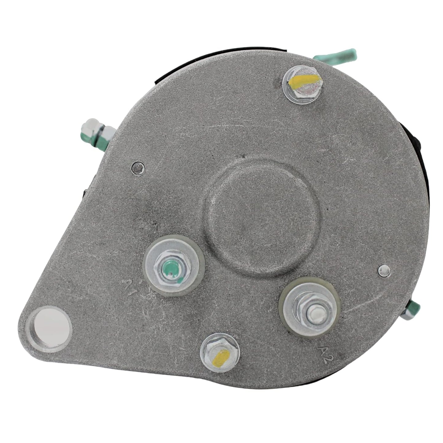 Rear terminal and wiring view of 12V 25A starter generator for Yamaha G3A