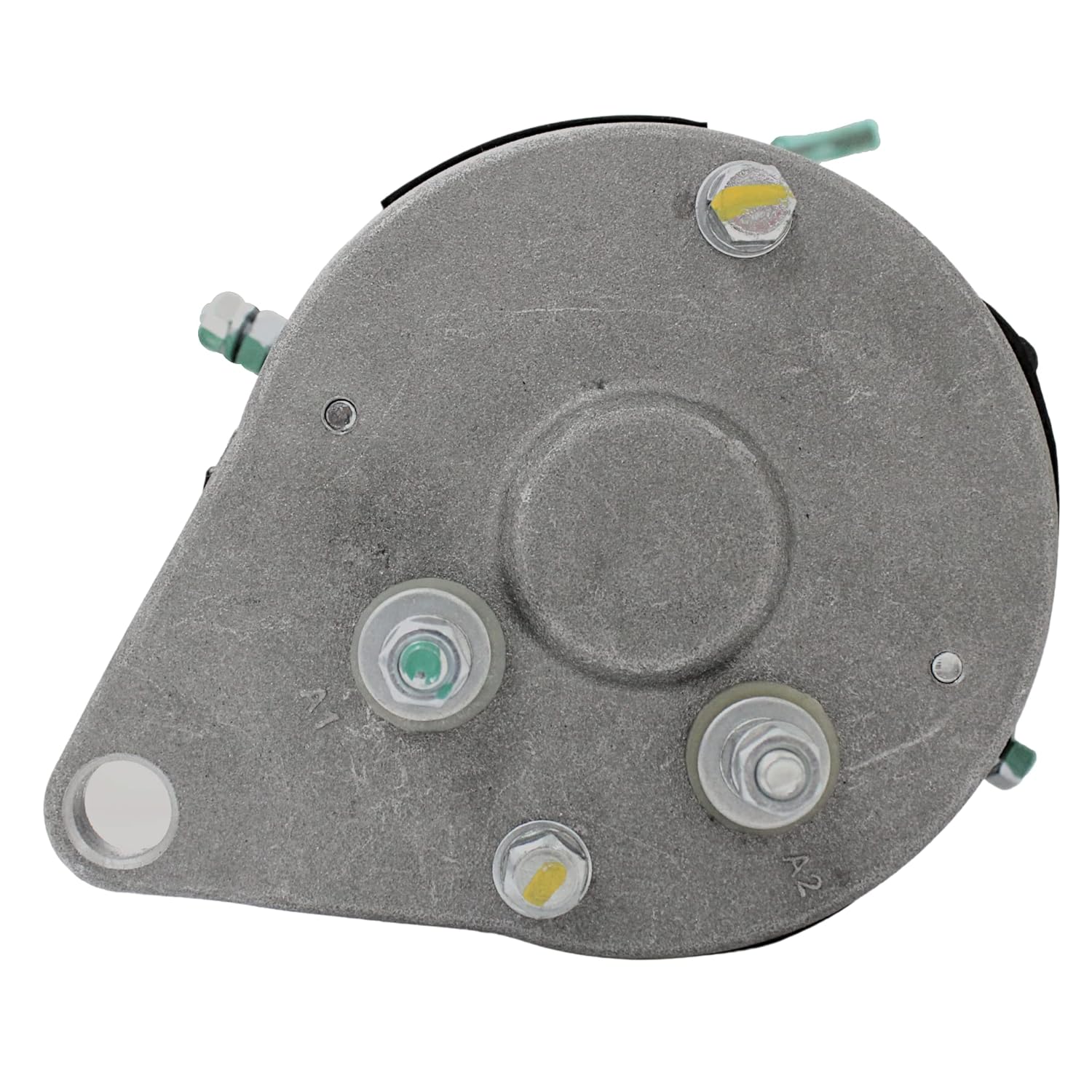 Rear terminal and wiring view of 12V 25A starter generator for Yamaha G3A