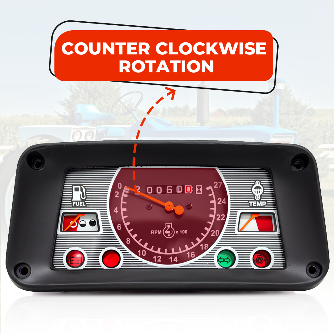 Cluster Gauge fits Ford 655A 6600 6610 6810 7600 E5NN10849BA